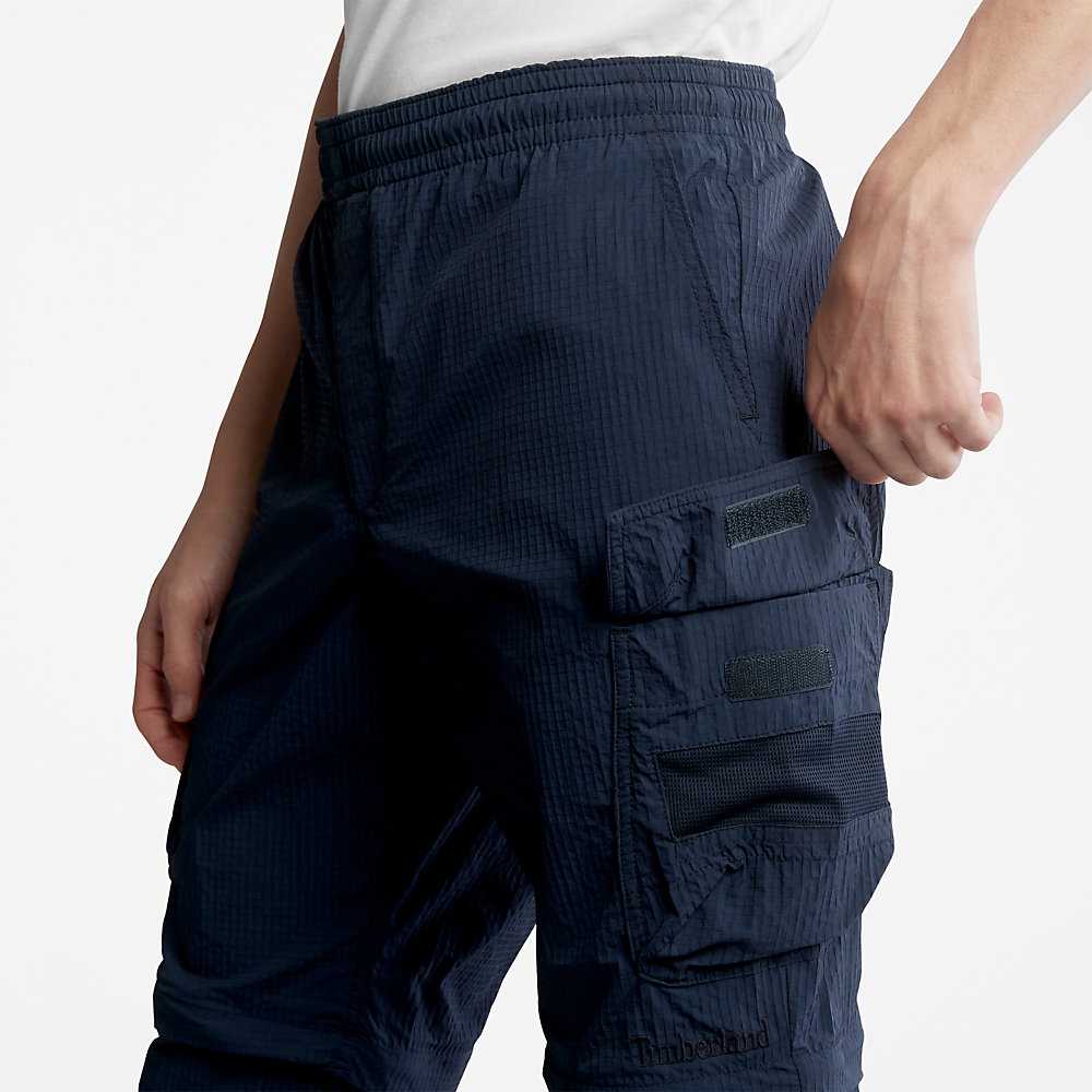 Navy Men's Timberland Convertible Pants | Israel-8367429