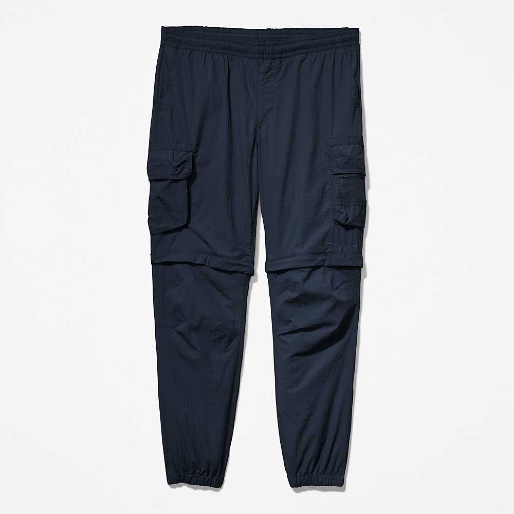 Navy Men's Timberland Convertible Pants | Israel-8367429