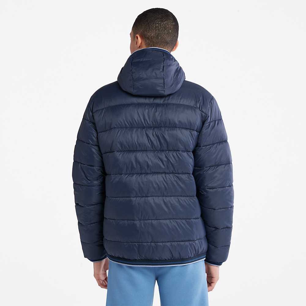 Navy Men's Timberland Garfield Down Jackets | Israel-4125986