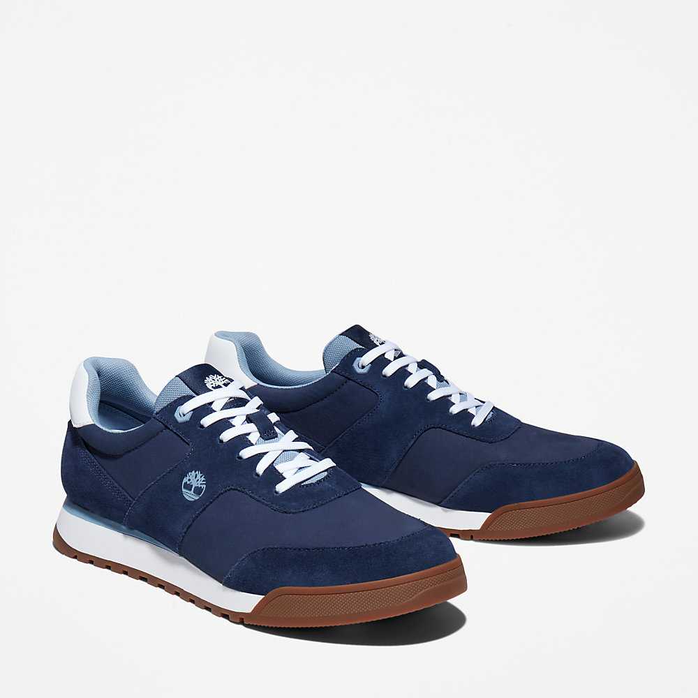 Navy Men's Timberland Miami Sneakers | Israel-2143605