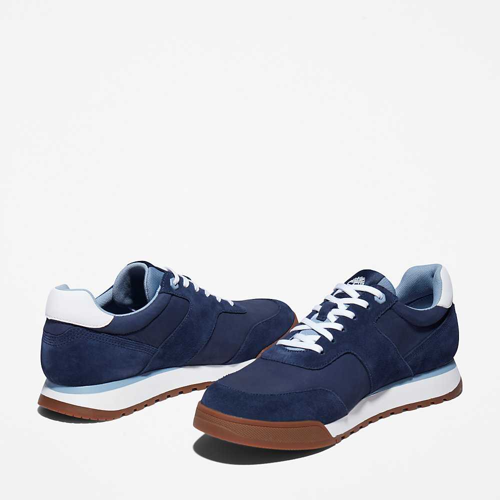 Navy Men's Timberland Miami Sneakers | Israel-2143605