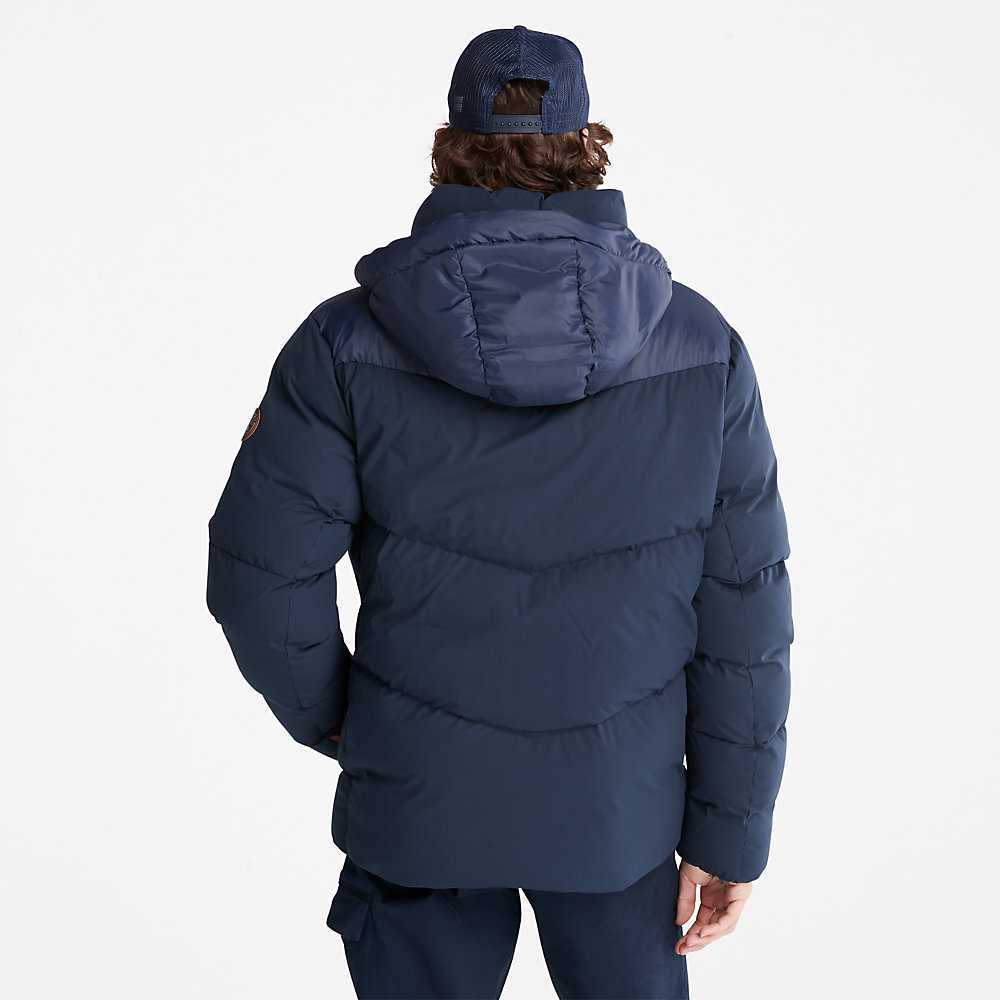 Navy Men's Timberland Neo Summit Winter Jackets | Israel-1839275