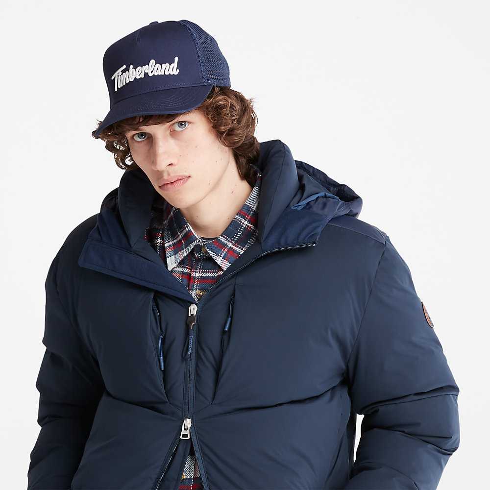 Navy Men's Timberland Neo Summit Winter Jackets | Israel-1839275