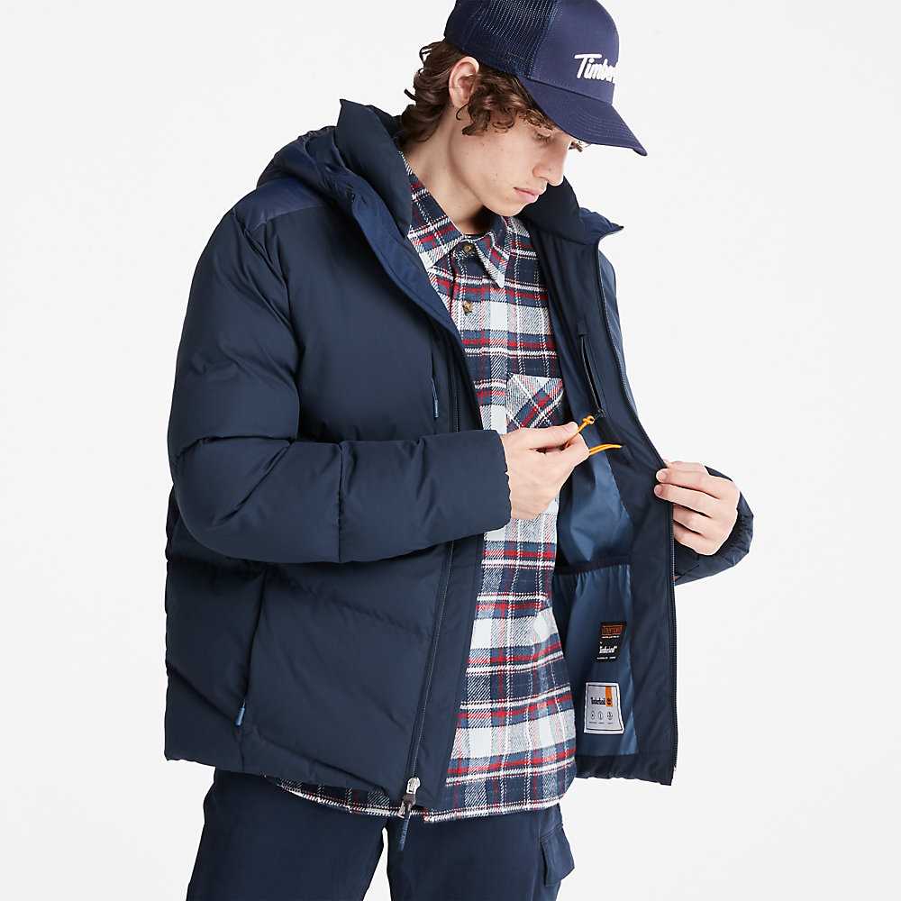 Navy Men's Timberland Neo Summit Winter Jackets | Israel-1839275