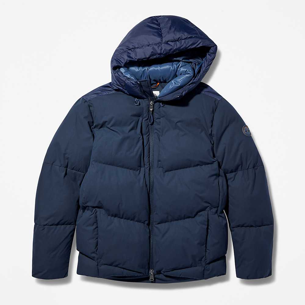 Navy Men's Timberland Neo Summit Winter Jackets | Israel-1839275