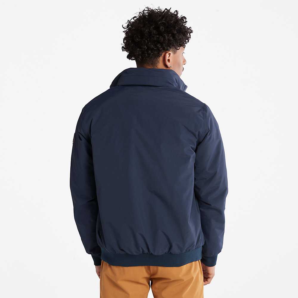 Navy Men's Timberland Sailor Bomber Jacket | Israel-5698170