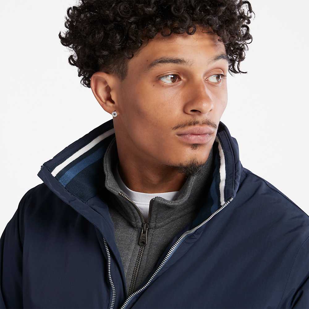 Navy Men's Timberland Sailor Bomber Jacket | Israel-5698170