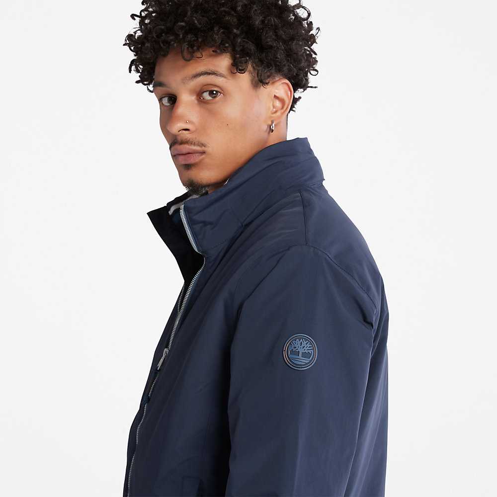 Navy Men's Timberland Sailor Bomber Jacket | Israel-5698170