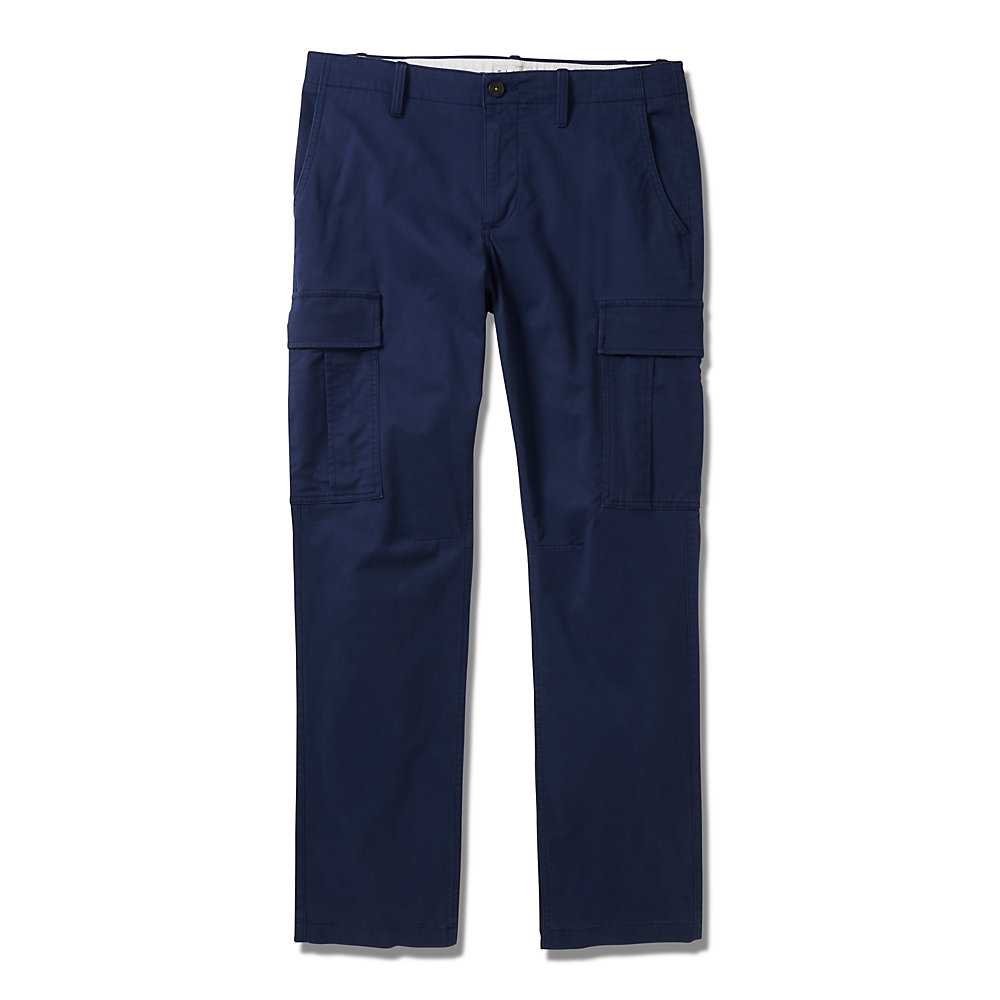 Navy Men's Timberland Squam Lake Cargo Pants | Israel-4597102