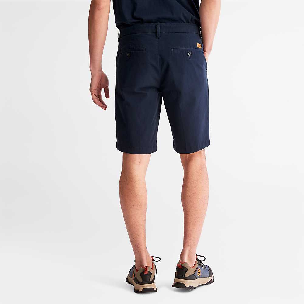 Navy Men's Timberland Squam Lake Shorts | Israel-6792184