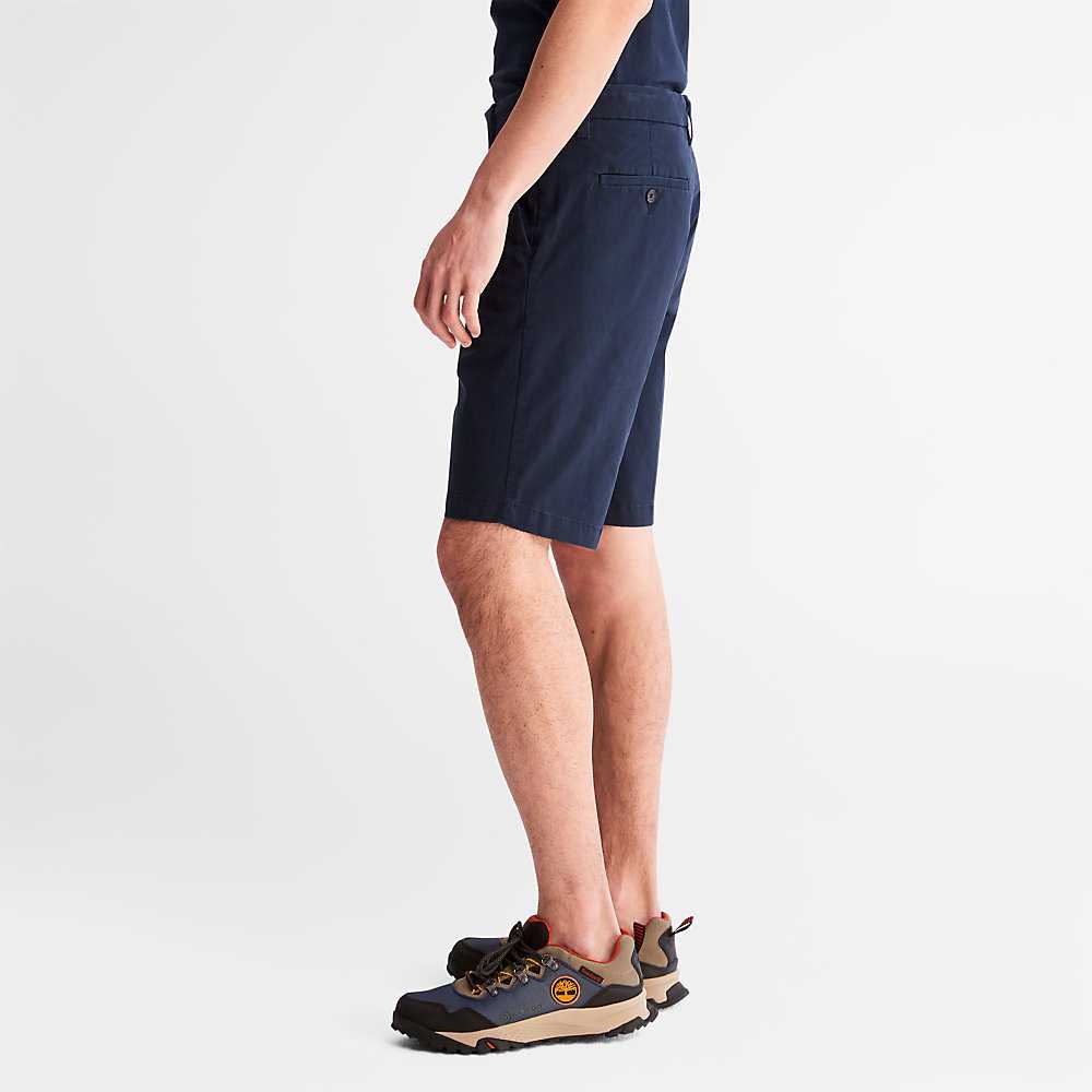 Navy Men's Timberland Squam Lake Shorts | Israel-6792184