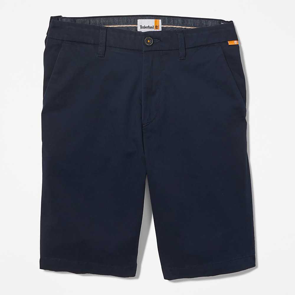 Navy Men's Timberland Squam Lake Shorts | Israel-6792184