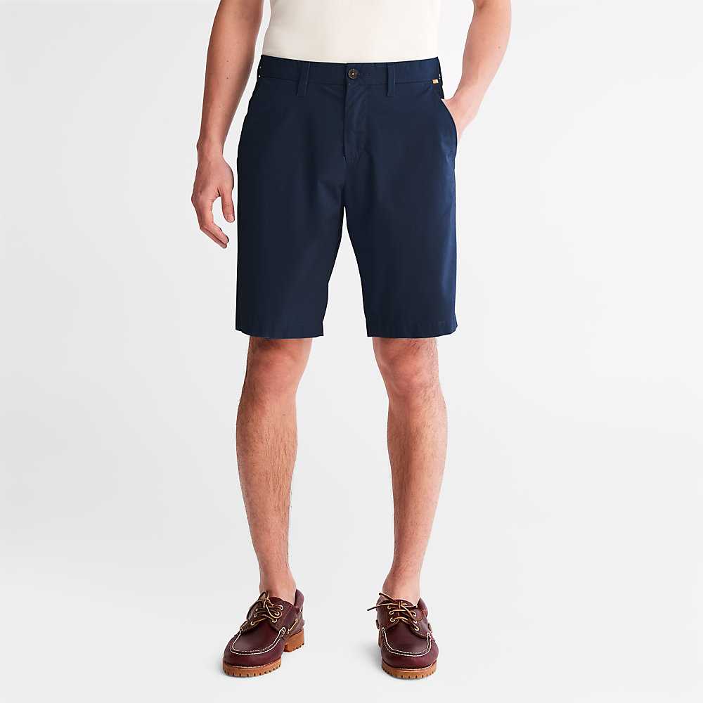 Navy Men\'s Timberland Squam Lake Shorts | Israel-7518204