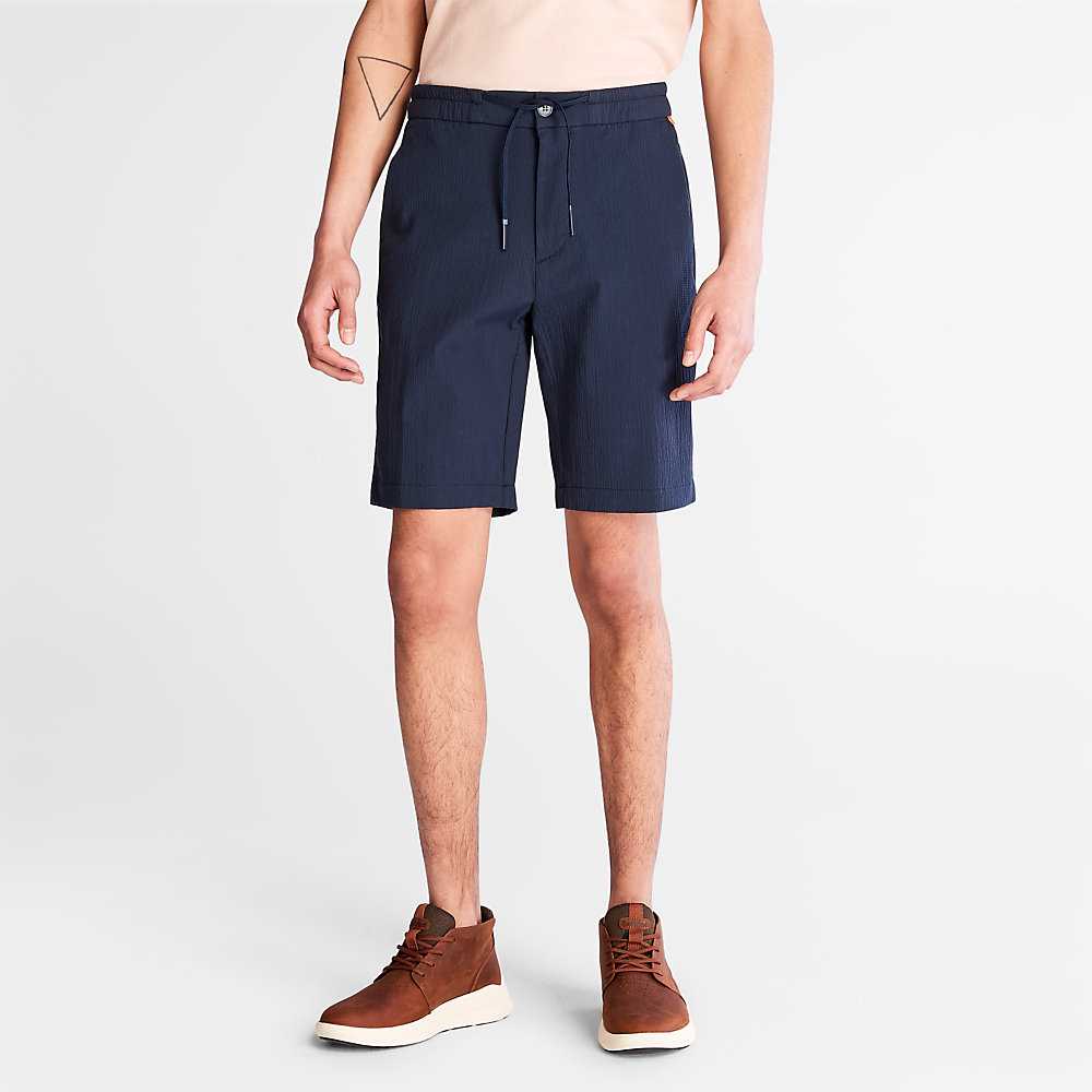 Navy Men\'s Timberland Squam Lake Shorts | Israel-9574802