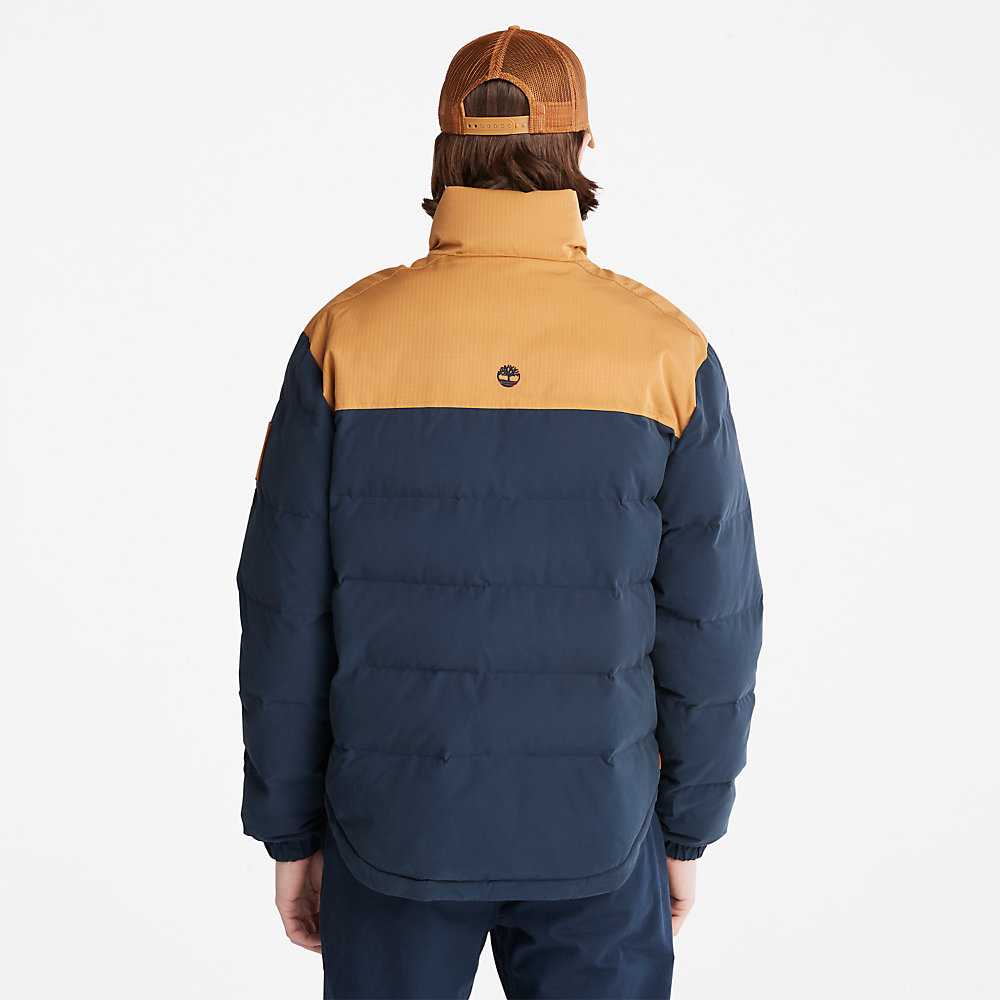 Navy Men's Timberland Welch Mountain Down Jackets | Israel-2769308