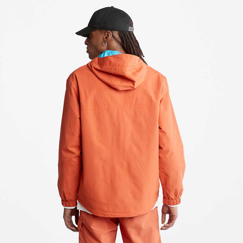 Orange Men's Timberland All Gender Outdoor Archive Windbreaker | Israel-6901248