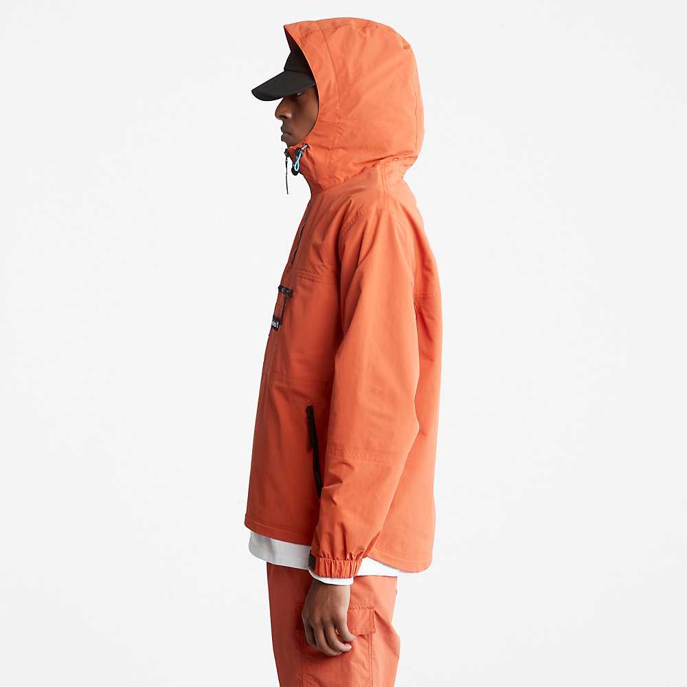 Orange Men's Timberland All Gender Outdoor Archive Windbreaker | Israel-6901248