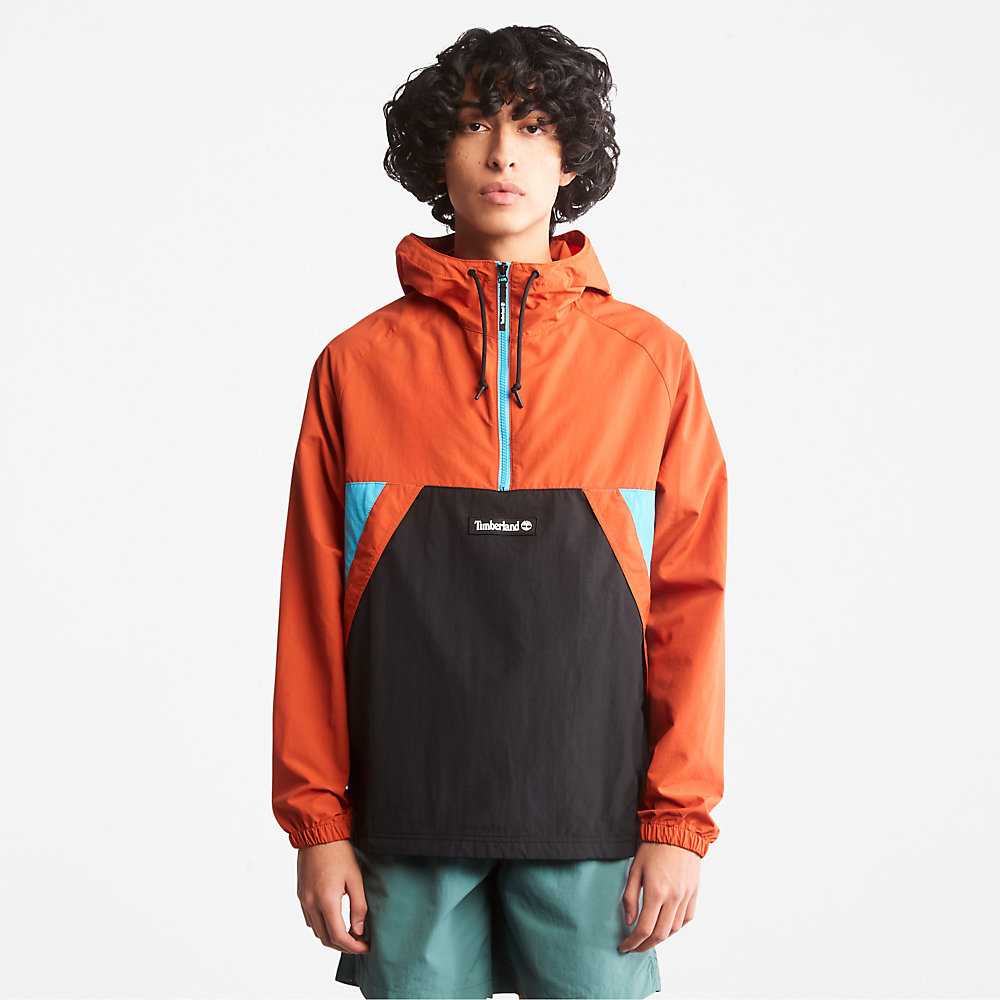 Orange Men's Timberland DWR Windbreaker | Israel-9532164