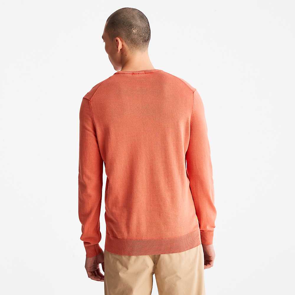 Orange Men's Timberland Earthkeepers Sweatshirt | Israel-5219863