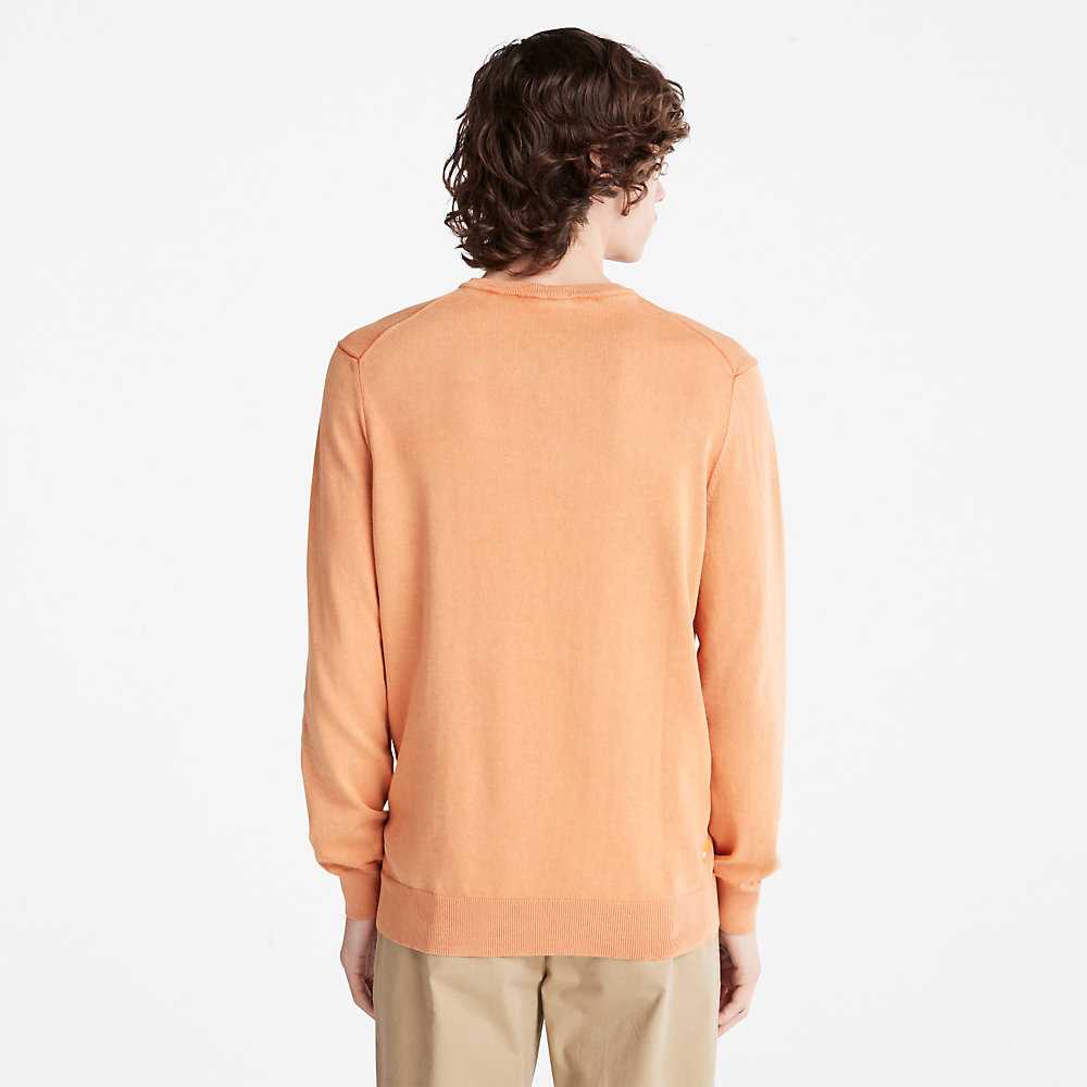 Orange Men's Timberland Earthkeepers Sweatshirt | Israel-6534091