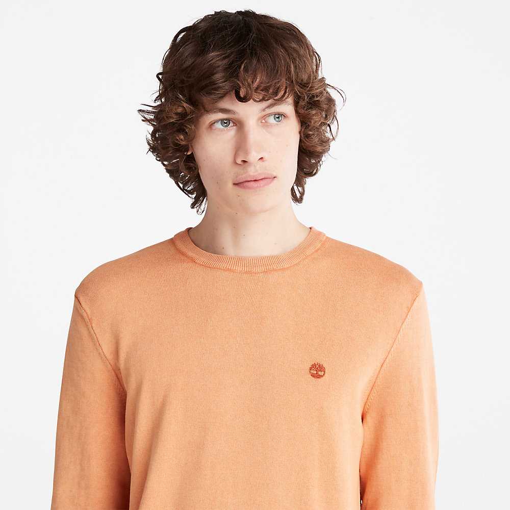 Orange Men's Timberland Earthkeepers Sweatshirt | Israel-6534091