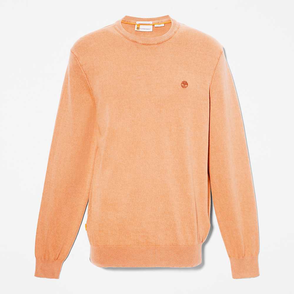 Orange Men's Timberland Earthkeepers Sweatshirt | Israel-6534091