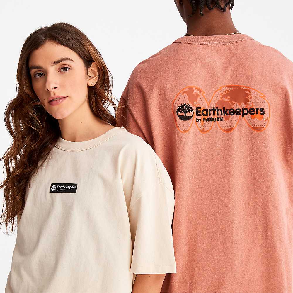 Orange Men's Timberland Earthkeepers T Shirts | Israel-7536041