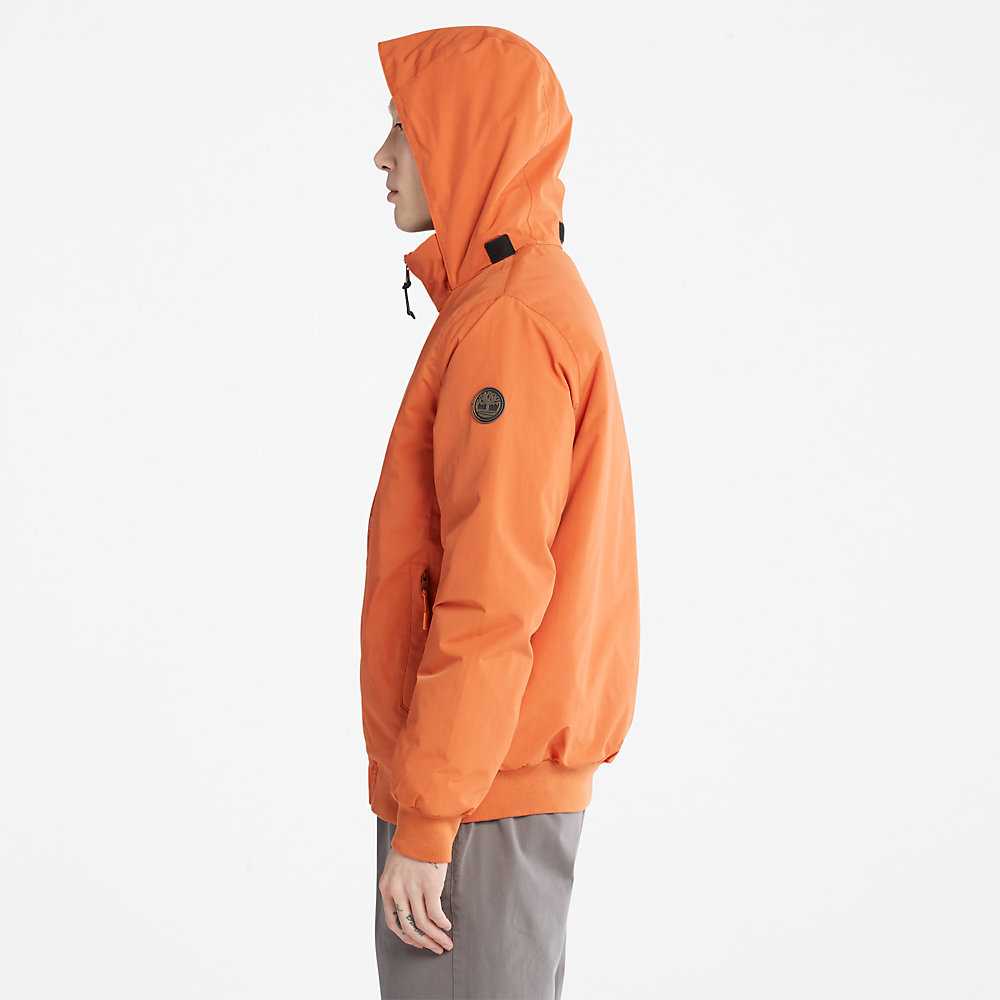 Orange Men's Timberland Mount Lafayette Bomber Jacket | Israel-7645832