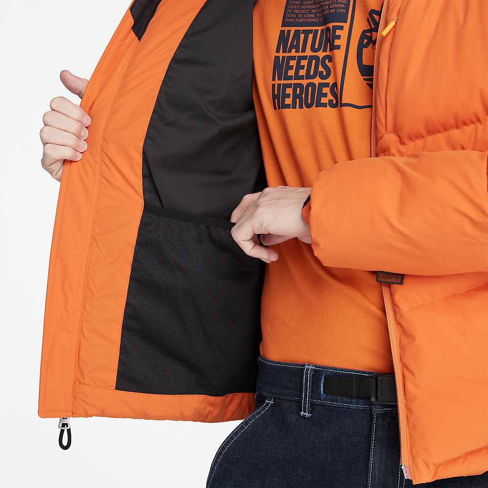 Orange Men's Timberland Neo Summit Windbreaker | Israel-0873159