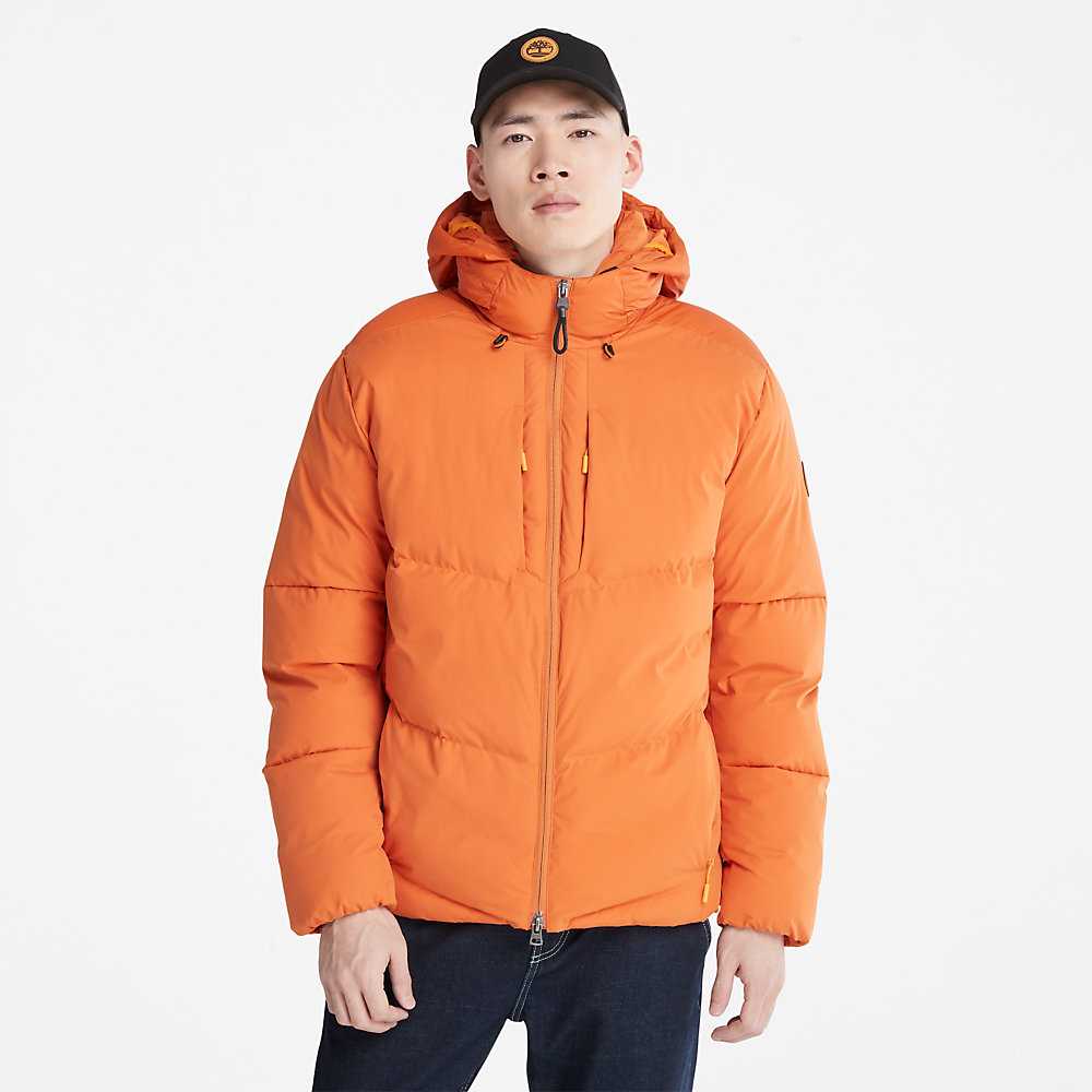 Orange Men\'s Timberland Neo Summit Windbreaker | Israel-0873159