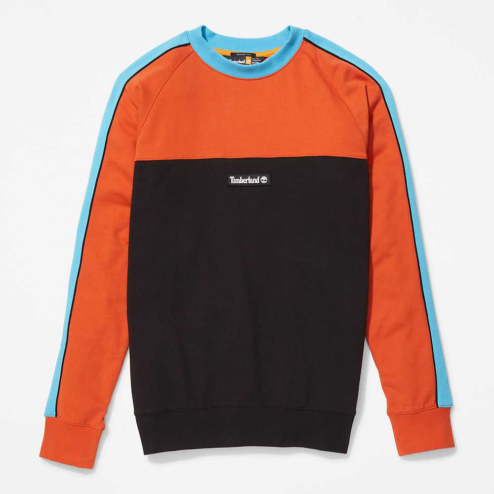 Orange Men's Timberland Outdoor Archive Sweatshirt | Israel-2165387