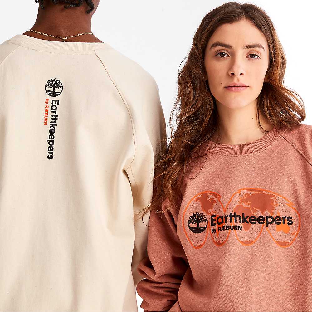 Orange Women's Timberland Earthkeepers Sweatshirt | Israel-8490563