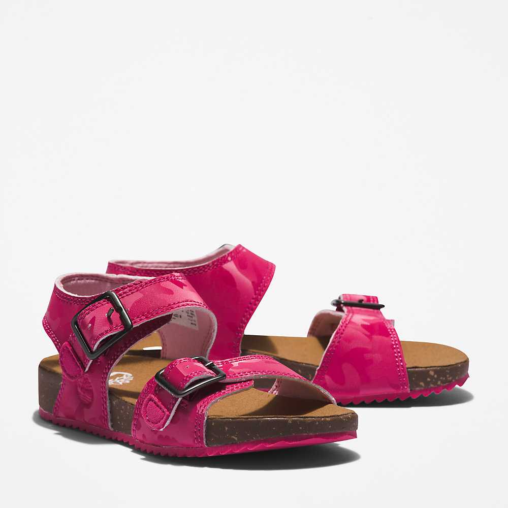 Pink Kids' Timberland Castle Island Sandals | Israel-1785493