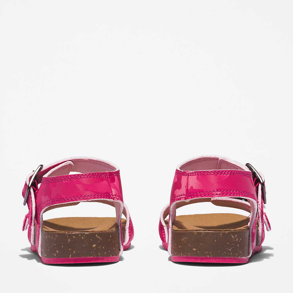 Pink Kids' Timberland Castle Island Sandals | Israel-1785493