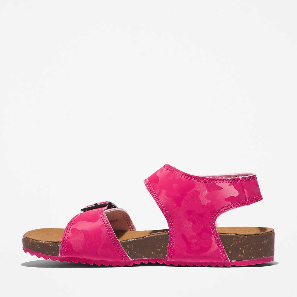 Pink Kids' Timberland Castle Island Sandals | Israel-1785493