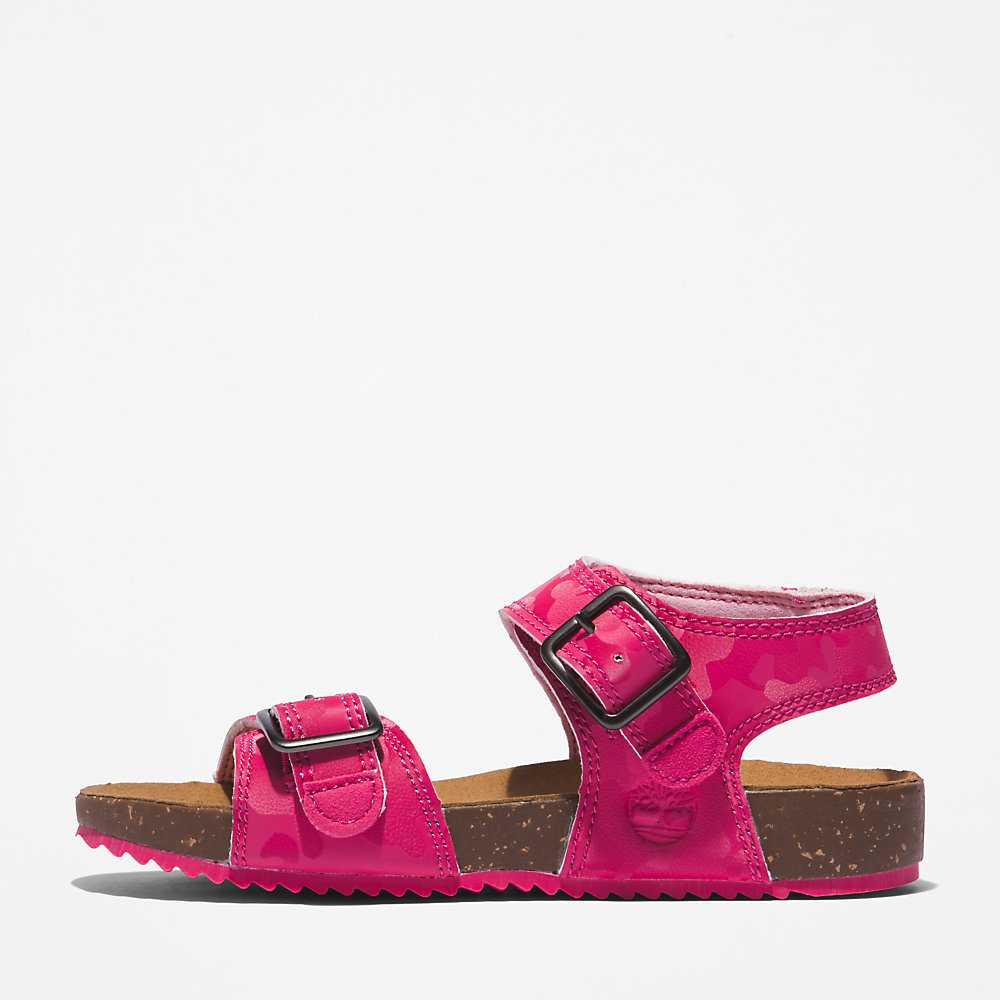 Pink Kids' Timberland Castle Island Sandals | Israel-1785493