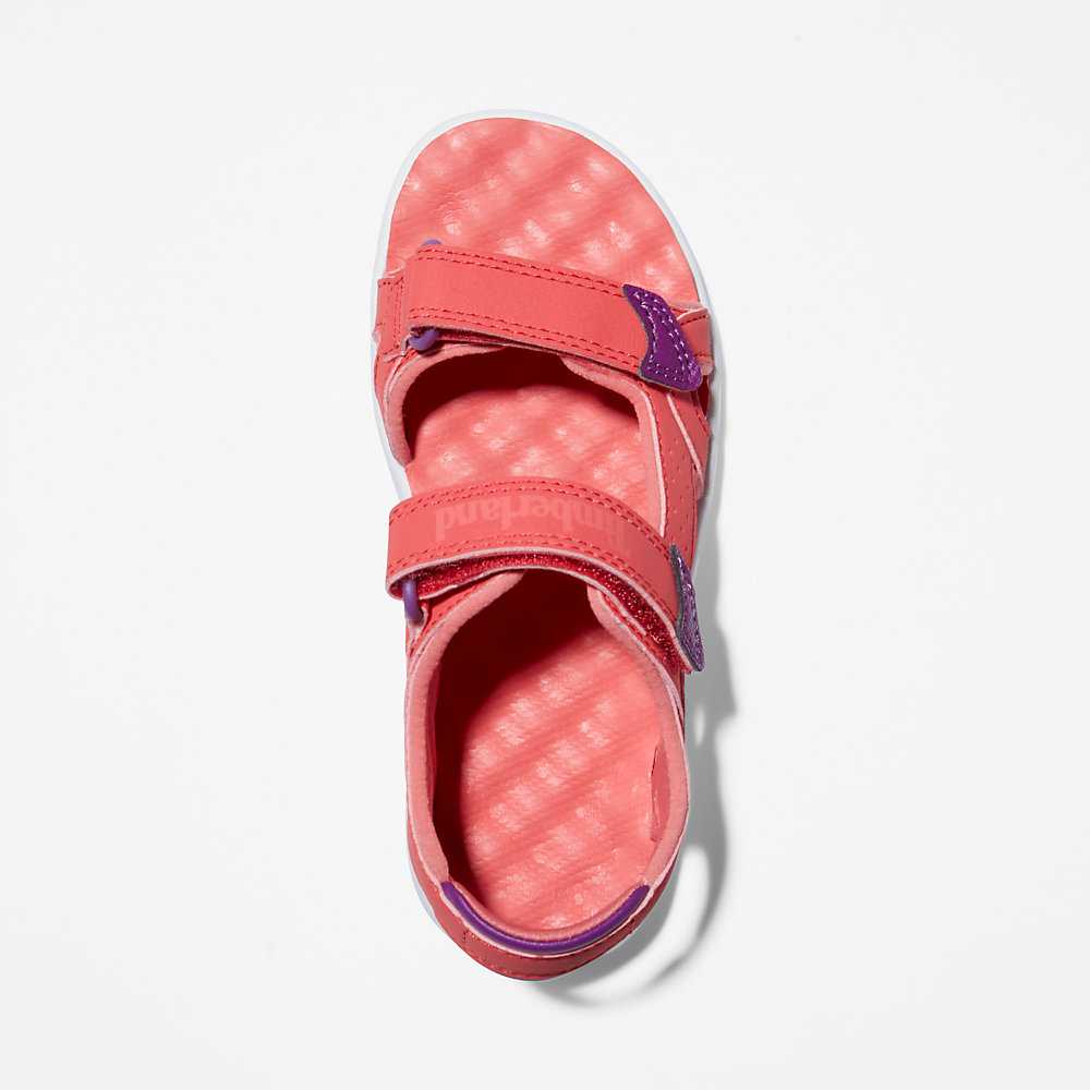 Pink Kids' Timberland Perkins Row Sandals | Israel-4162053