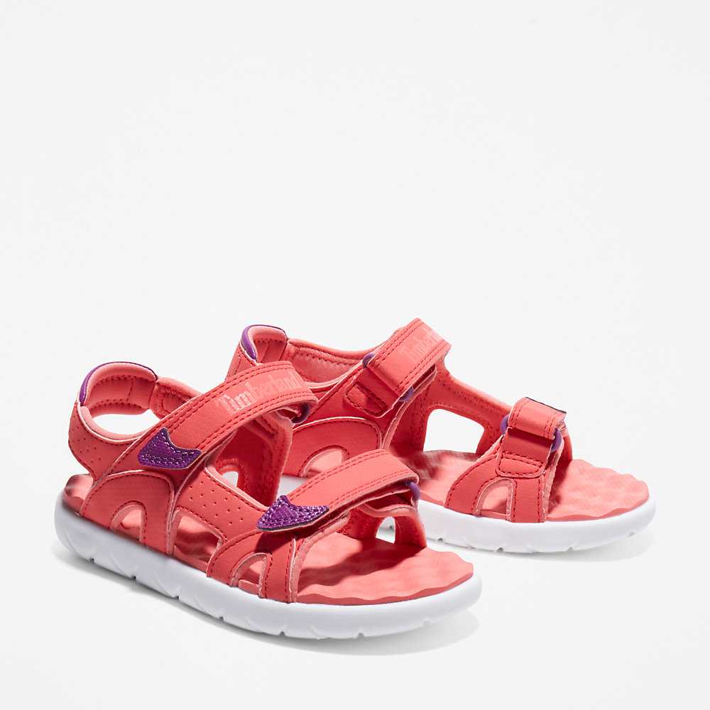 Pink Kids' Timberland Perkins Row Sandals | Israel-4162053