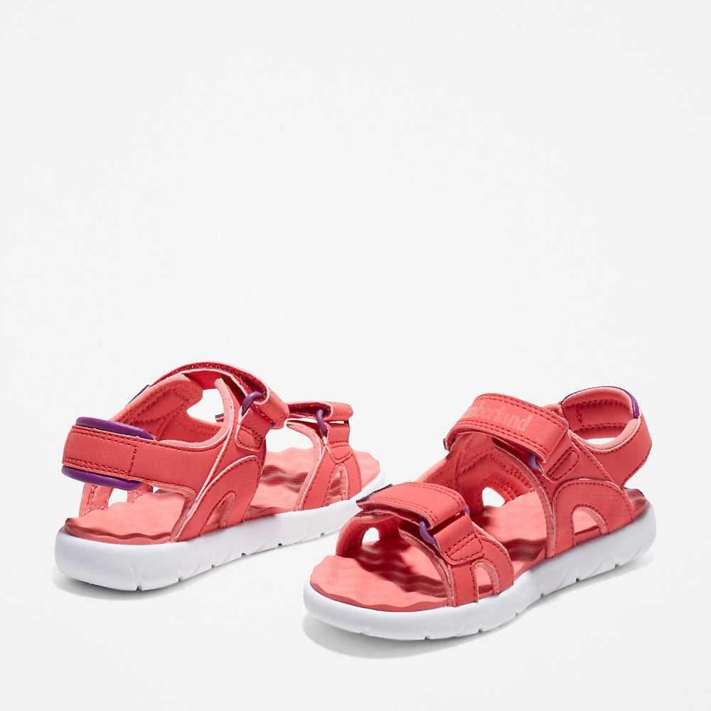 Pink Kids' Timberland Perkins Row Sandals | Israel-4162053