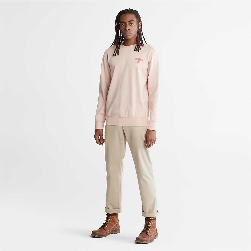 Pink Men's Timberland TimberFresh™ Sweatshirt | Israel-3801675