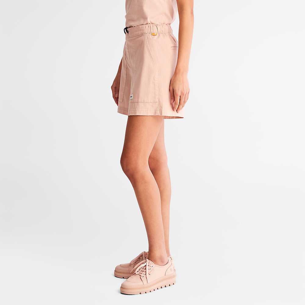 Pink Women's Timberland Progressive Utility Shorts | Israel-5432791