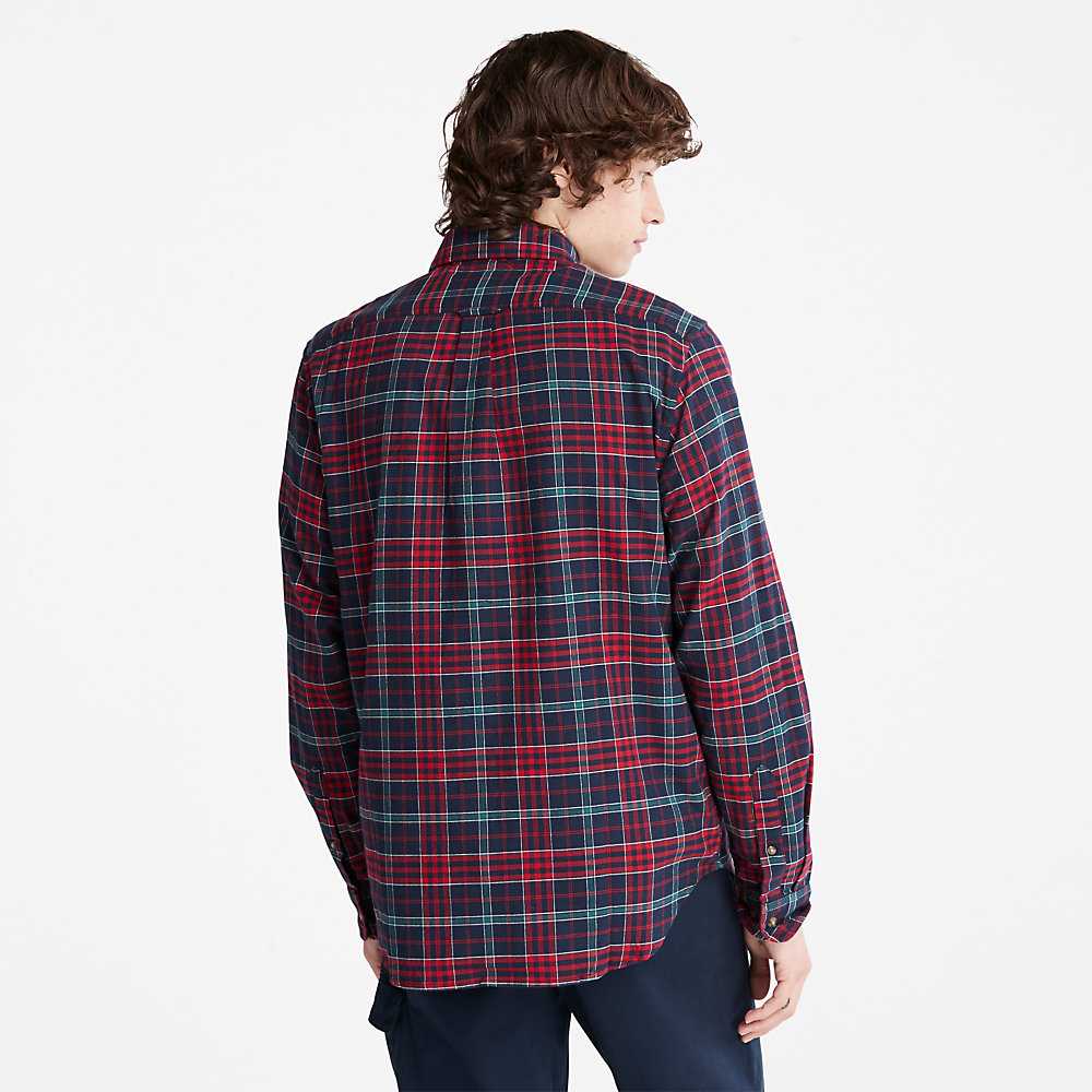 Red Men's Timberland SolucellAir Shirts | Israel-1320859