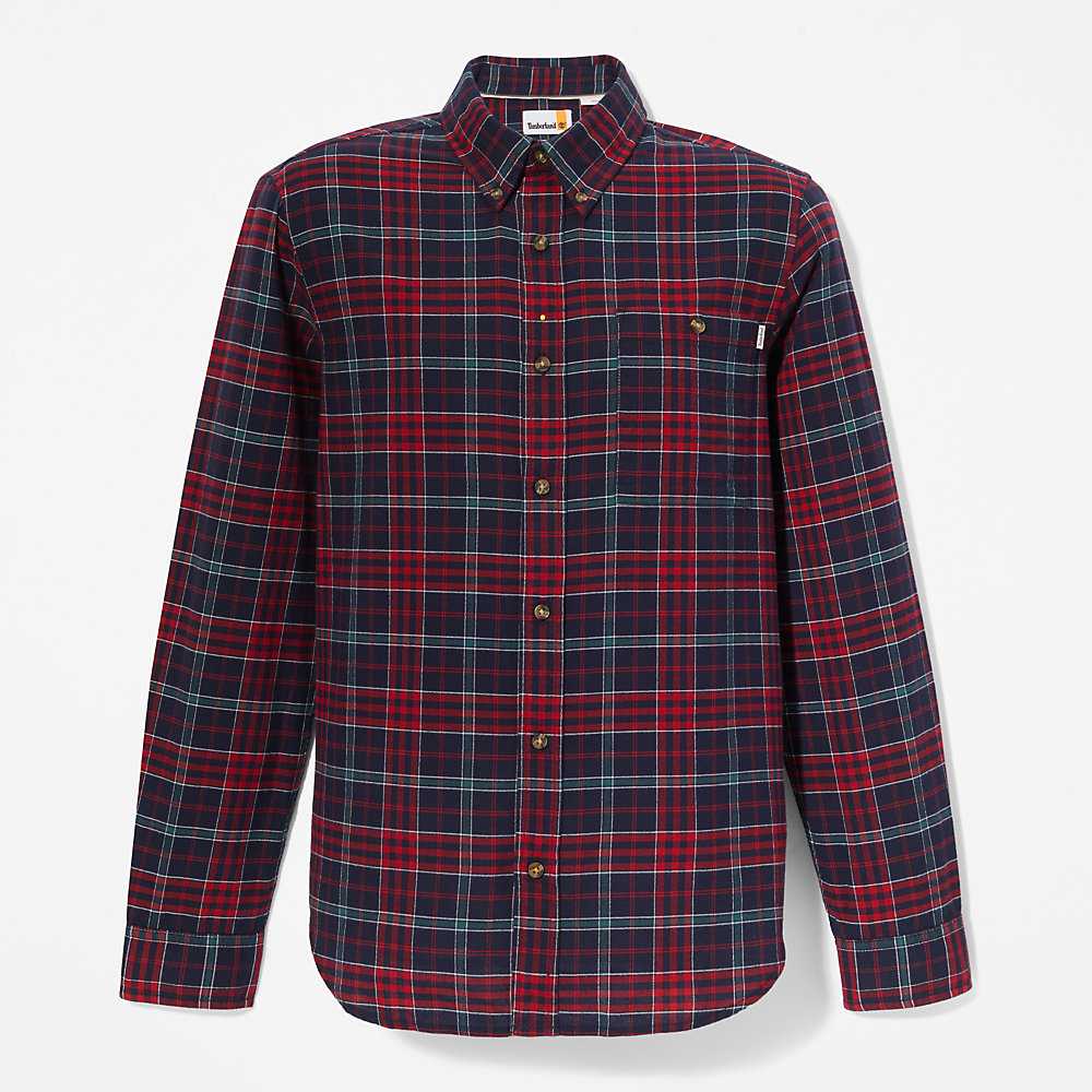 Red Men's Timberland SolucellAir Shirts | Israel-1320859