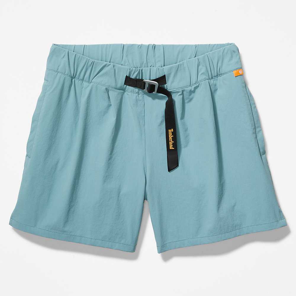 Turquoise Women's Timberland Technical Shorts | Israel-8962043