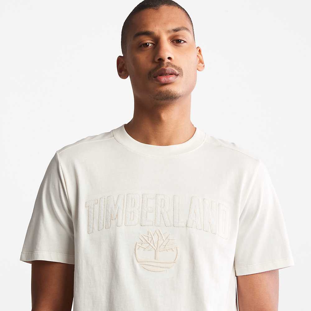 White Men's Timberland Earthkeepers T Shirts | Israel-2640317