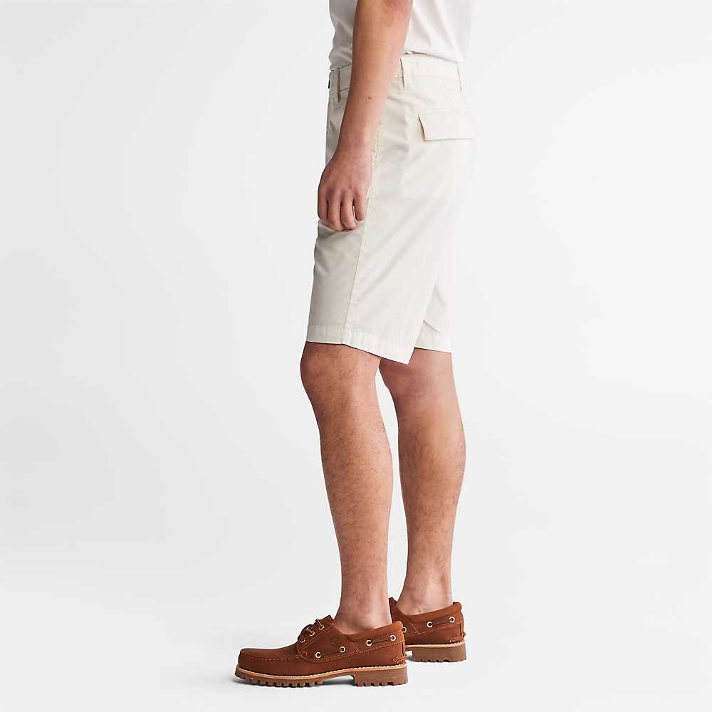 White Men's Timberland Squam Lake Shorts | Israel-0723695