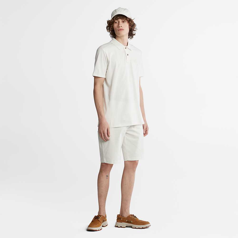 White Men's Timberland Squam Lake Shorts | Israel-2610893