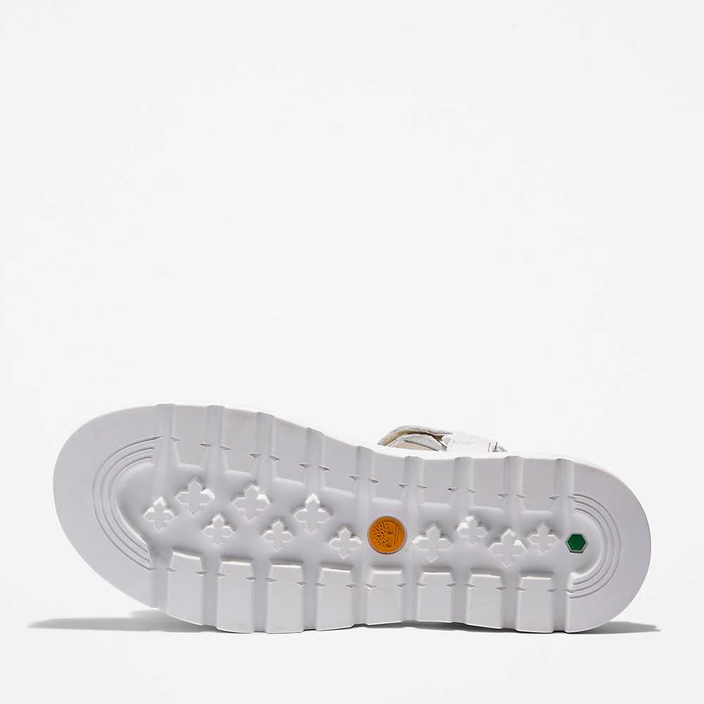 White Women's Timberland Ray City Sandals | Israel-1326840