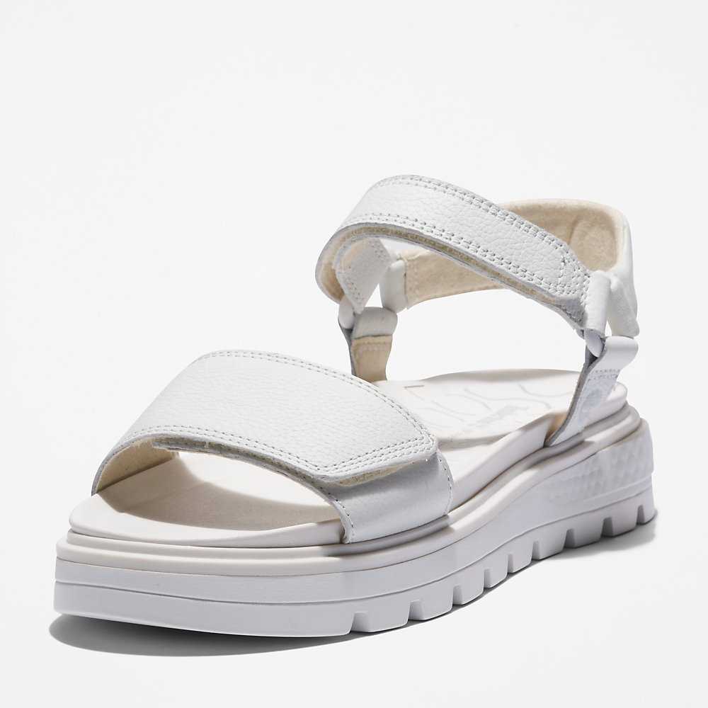 White Women's Timberland Ray City Sandals | Israel-1326840