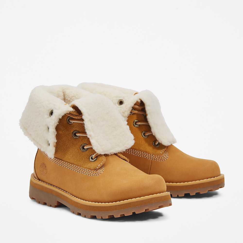 Yellow Kids' Timberland Courma Waterproof Boots | Israel-4219521